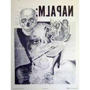 Rare 1967 Anti war Original Vintage Political Poster By William Weege 