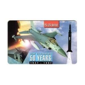   50th Anniversary (USAF) Commemorates 1977 1987 Planes 