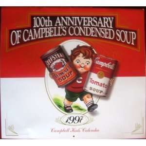   Anniversary Issue Campbell Soup Kids Calendar 1997 