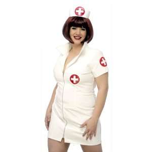  Patent Nurse Costume diva Plus Size 1x 