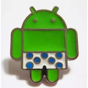 Mobile World Congress 2011 Google Android Pin Badge Android Wearing 