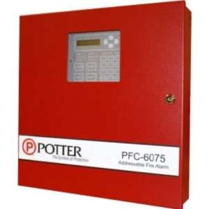    POTTER PFC 6075 ADDRESSABLE FIRE CONTROL PANEL