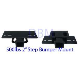  5000lbs 2 Step Bumper Hitch Mount Receiver