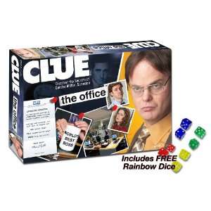   Board Game   The Office Edition. Pluss FREE Rainbow Dice Toys & Games