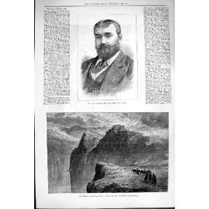    1880 BURNAND EDITOR PUNCH CASTLE SULI EPIRUS GREEK
