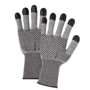  Taeki 5 Fingertip Gloves with Nitrile Dots XXL (lot of 12 