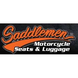  Saddlemen Gel Channel Track One Piece Solo Seat with Rear 