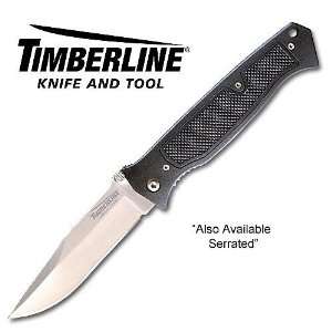  Gatco Timberline Knife Vallotton Folder Plain Zytel Handle 
