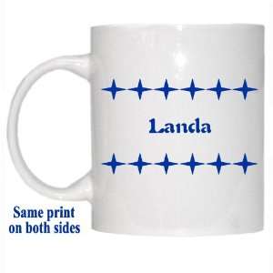  Personalized Name Gift   Landa Mug 