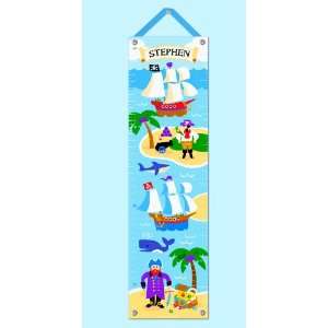  Best Quality Pirates/ Pers. Growth Chart By Olive Kids 