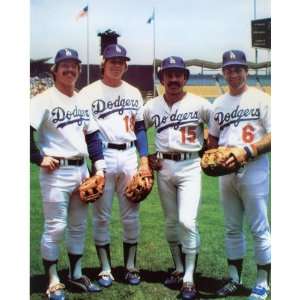  Los Angeles Dodgers 70s Infield Photo Garvey Cey Russell 