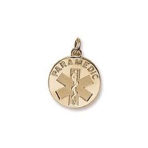  Paramedic Charm in Yellow Gold Jewelry