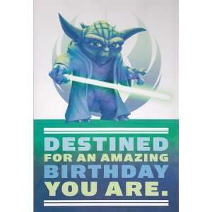  Card Star Wars Card with Sound Destined for an Amazing Birthday You 