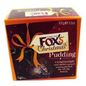 Foxs Christmas Pudding Small 100g  Grocery & Gourmet Food