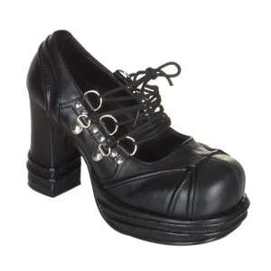  Demonia Vampire 03 3 Inch Platform Heel With D Ring Lace 