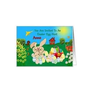  Invitation   To Anna / Easter Egg Hunt Card Health 