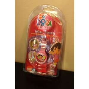Nick Jr. Dora the Explorer LCD Watch with Interchangeable Caps and 