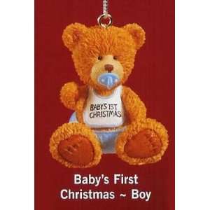   Very Beary Babys 1st Christmas Ornament Boy #32008