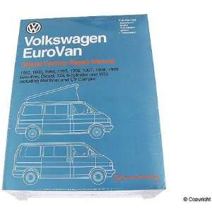  New VW EuroVan/Transporter Repair Manual 92 93 94 95 96 