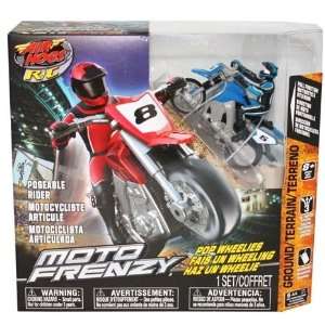  Air Hogs XSMotors Blue Moto Frenzy Stunt Bike Ch B Toys & Games