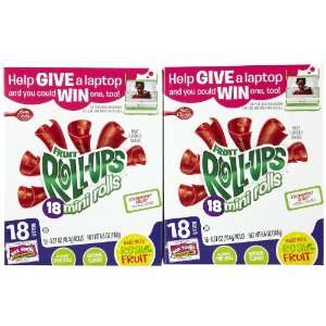 Fruit Roll Ups Strawberry Mini Fruit Grocery & Gourmet Food