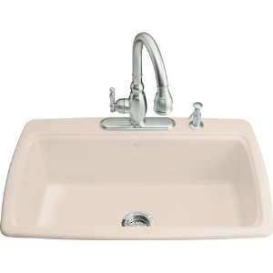   Dory Self Rimming Kitchen Sink With 3 Hole Faucet Drilling K 5863 3 55