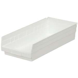 Akro Mils 30150 12 Inch by 8 Inch by 4 Inch Plastic Nesting Shelf Bin 