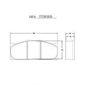    Performance Friction 7773.99.30.04 Fits AP, Brembo Automotive