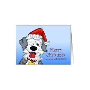  Sheepdogs Christmas   for Veterinarian Card Health 