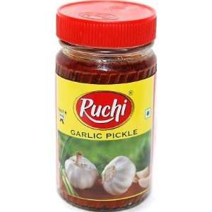 Ruchi Garlic Pickle   300g Grocery & Gourmet Food
