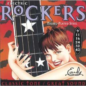  Everly Electric Rockers, .009 .042 Musical Instruments