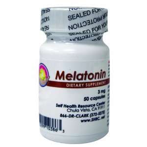  Melatonin, 3mg, 50 capsules