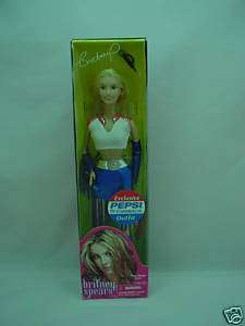 Britney Spears, Pepsi Ad, 11 1/2 Doll, MIB  