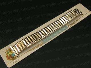 NOS 3/4 Gemex deluxe Gold gf 50s Vintage Watch Band  