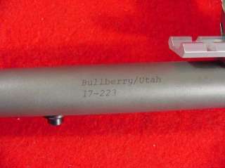   Contender Custom Bullberry 12 17 223 Stainless Pistol Barrel  