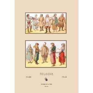  Fashions of Nineteenth Century Poland 20x30 poster
