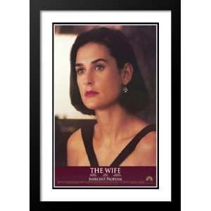  Indecent Proposal 20x26 Framed and Double Matted Movie 