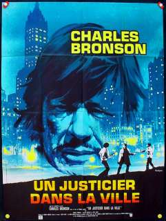DEATH WISH   Charles Bronson (1974) Original French Movie Poster 47x63 