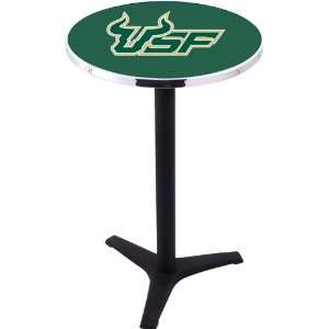 University of South Florida Pub Table with 210 Style Base 