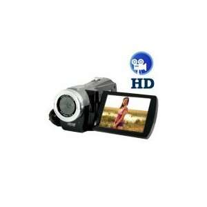  High Definition Camcorder with 3 Inch Flip LCD (720P 