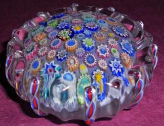 John Deacons CLOSEPACK MILLEFIORI BARLEY TWIST Paperweight  