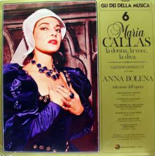 MARIA CALLAS donizetti anna bolena LP mint  Italy  