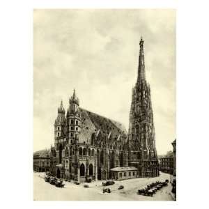  St Stephens Cathedral in Vienna (Stefans Dom), at the 