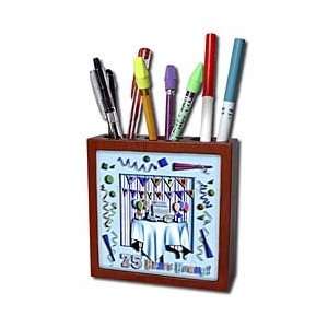   Years Old   Tile Pen Holders 5 inch tile pen holder