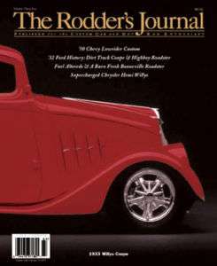 Rodders Journal 34B; Hot Rat Rod, Gasser, 33 Will Coupe  