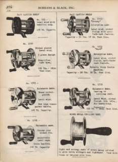 Kalamazoo FISHING REEL Nobby~Trump~Summit Ad circa 1939  