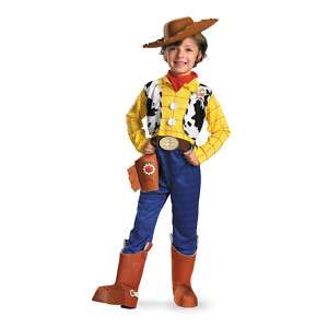 Child Boys Disney Pixar Toy Story Woody Deluxe Costume  
