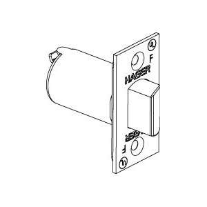 Hager 3943 260 Chrome 3400 Grade 1 Square Corner Spring Latch with 2 3 