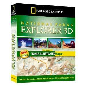   Geographic National Parks Explorer 3D Mapping Software Software