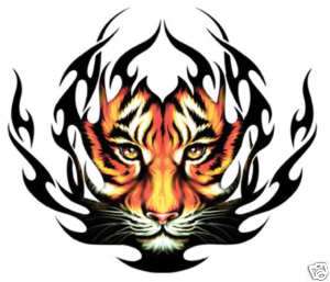 Set Of 2 Tiger Window Clings  